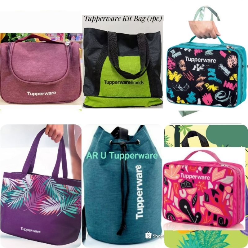 TUPPERWARE Bucket Bag Sling Bag Great Big Bag Tote Bag Dino