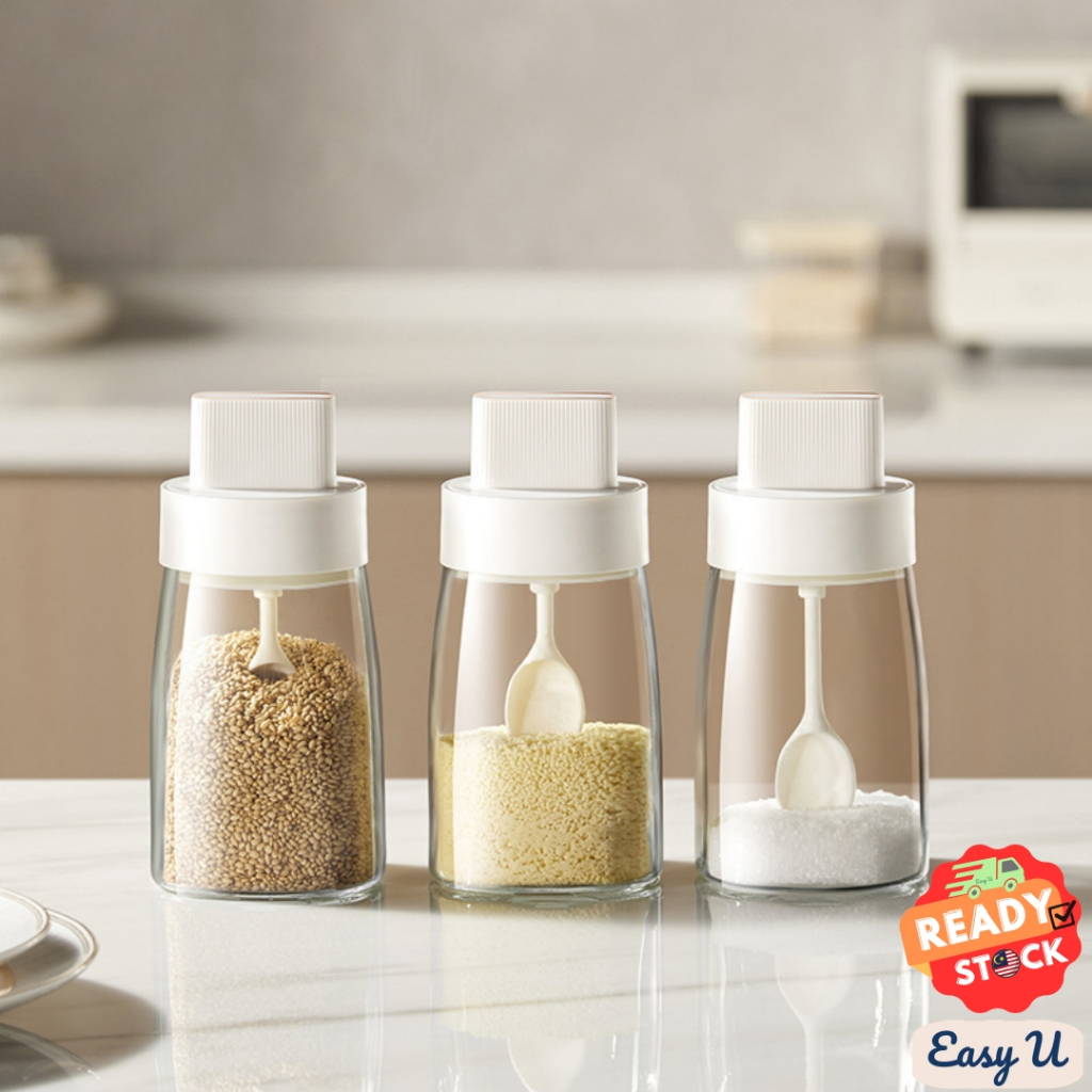 Telescopic Seasoning Powder Bottle Jar Condiment Airtight Jar Spice ...