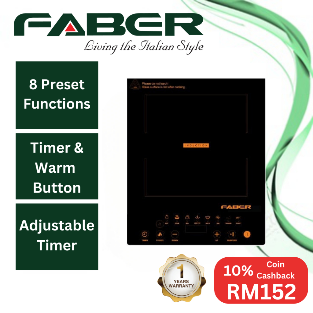 Faber Cooktop Induction Cooker (FIC LESTO 2010S) Shopee Malaysia