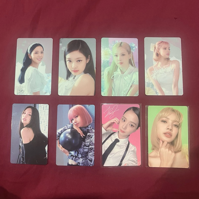 Blackpink The Game Ost - Stella Version Loose Photocard Set | Shopee ...