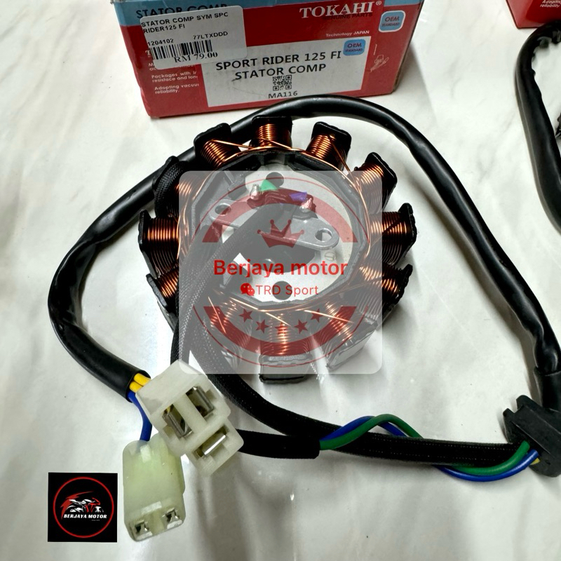 magnet stator fuel coil karisma/Demak Dvs/Sym Jet Power/Evo Z/Manja ...