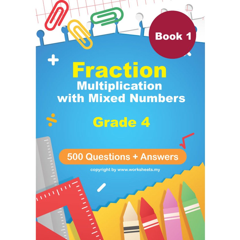 igcse-math-worksheets-fractions-multiply-mixed-numbers-book-1-easy