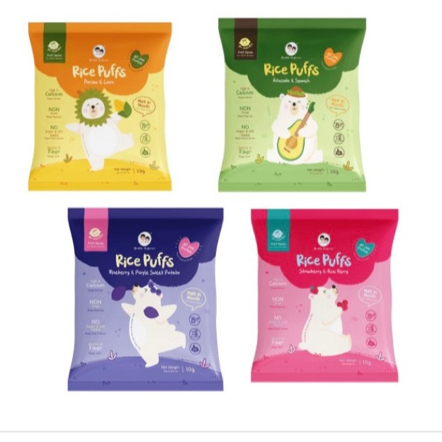 DOUBLE HAPPINESS RICE PUFF [9M+] (Exp Feb 2025) | Shopee Malaysia