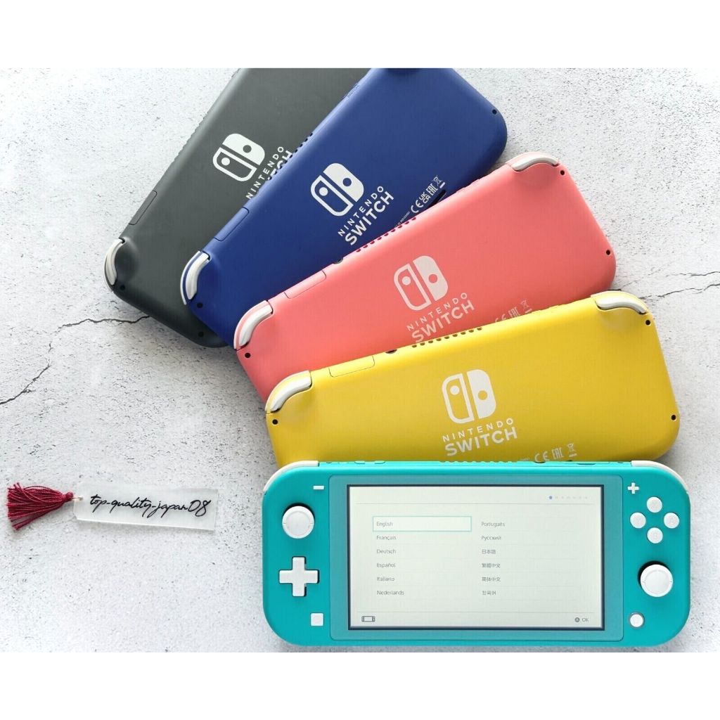 Nintendo Switch Console OLED Model White,Neon Red Blue Nintendo Switch Lite Jailbreak with