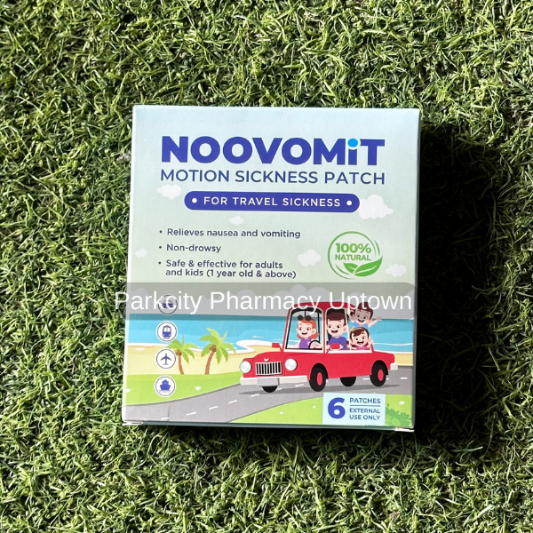 Noovomit Motion Sickness Patch for Travel Sickness Suitable for Kids Children 6s 60 0027