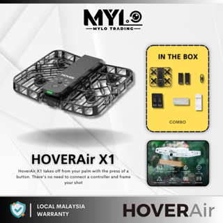 READY STOCK) - HOVER Air X1 & Hoverair X1 Pocket-Sized Self-Flying Camera -  Make Flying Fun Again