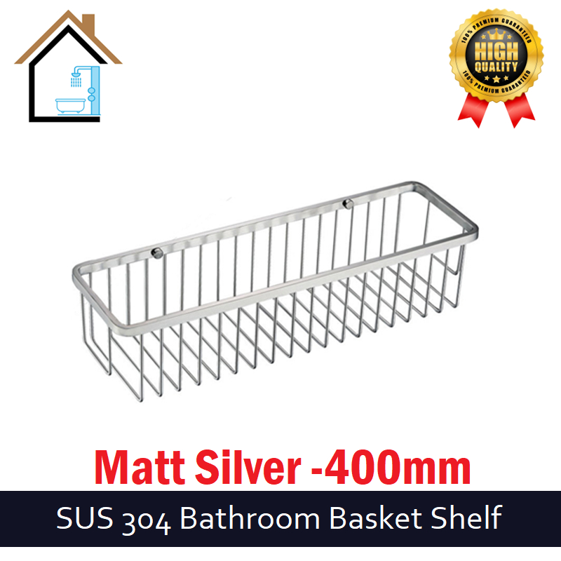 SUS 304 Stainless Steel Satin Brushed Matt Shampoo Rack Multipurpose ...