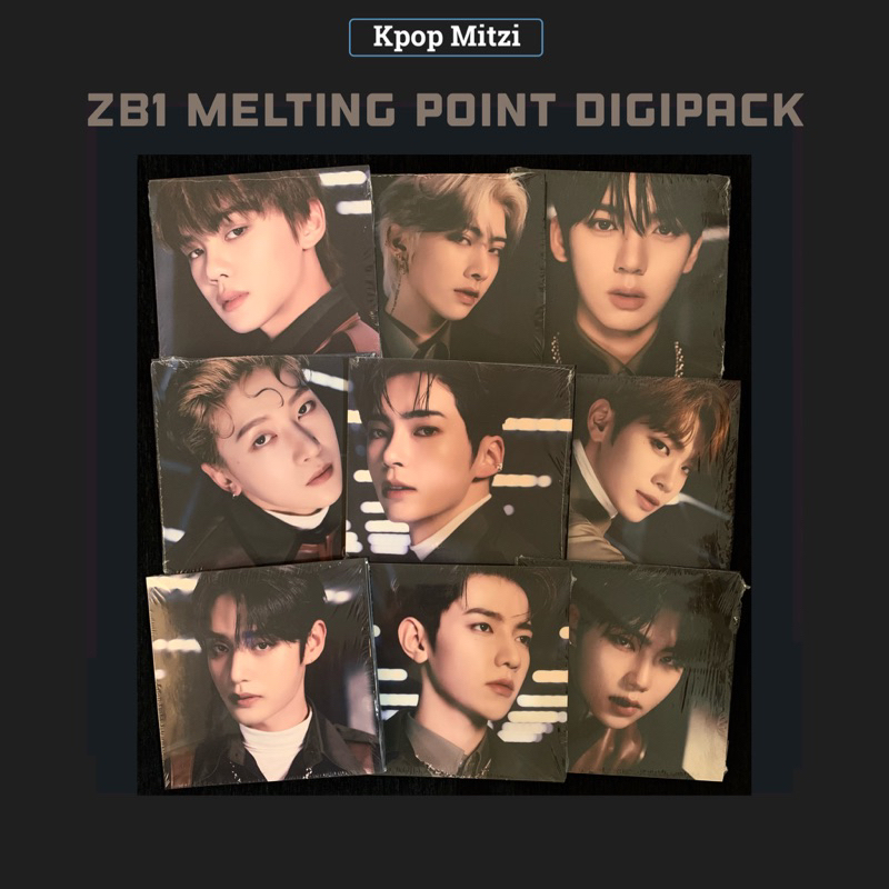 ZB1 MELTING POINT DIGIPACK ALBUM ZEROBASEONE | Shopee Malaysia