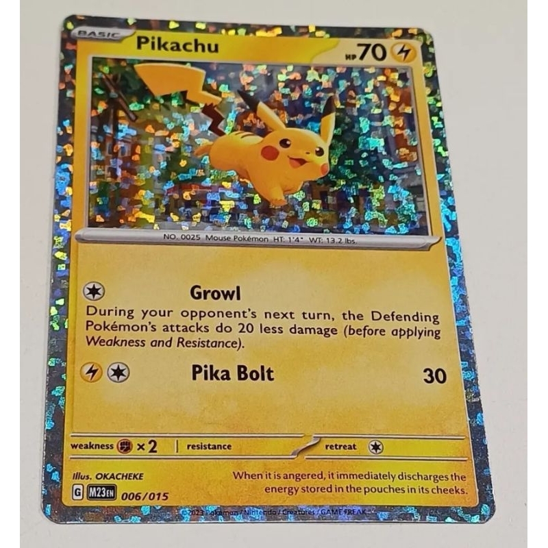 pokemon card game McDonald Pikachu | Shopee Malaysia