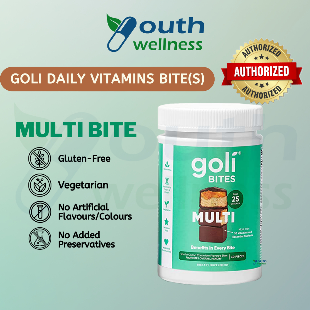 Goli Bites Multi (30's) Multivitamin Shopee Malaysia