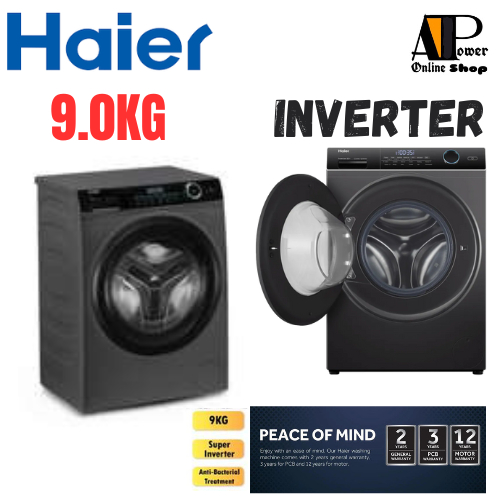 Haier 9KG Front Load Washing Machine HW90BP14959S6 Shopee Malaysia