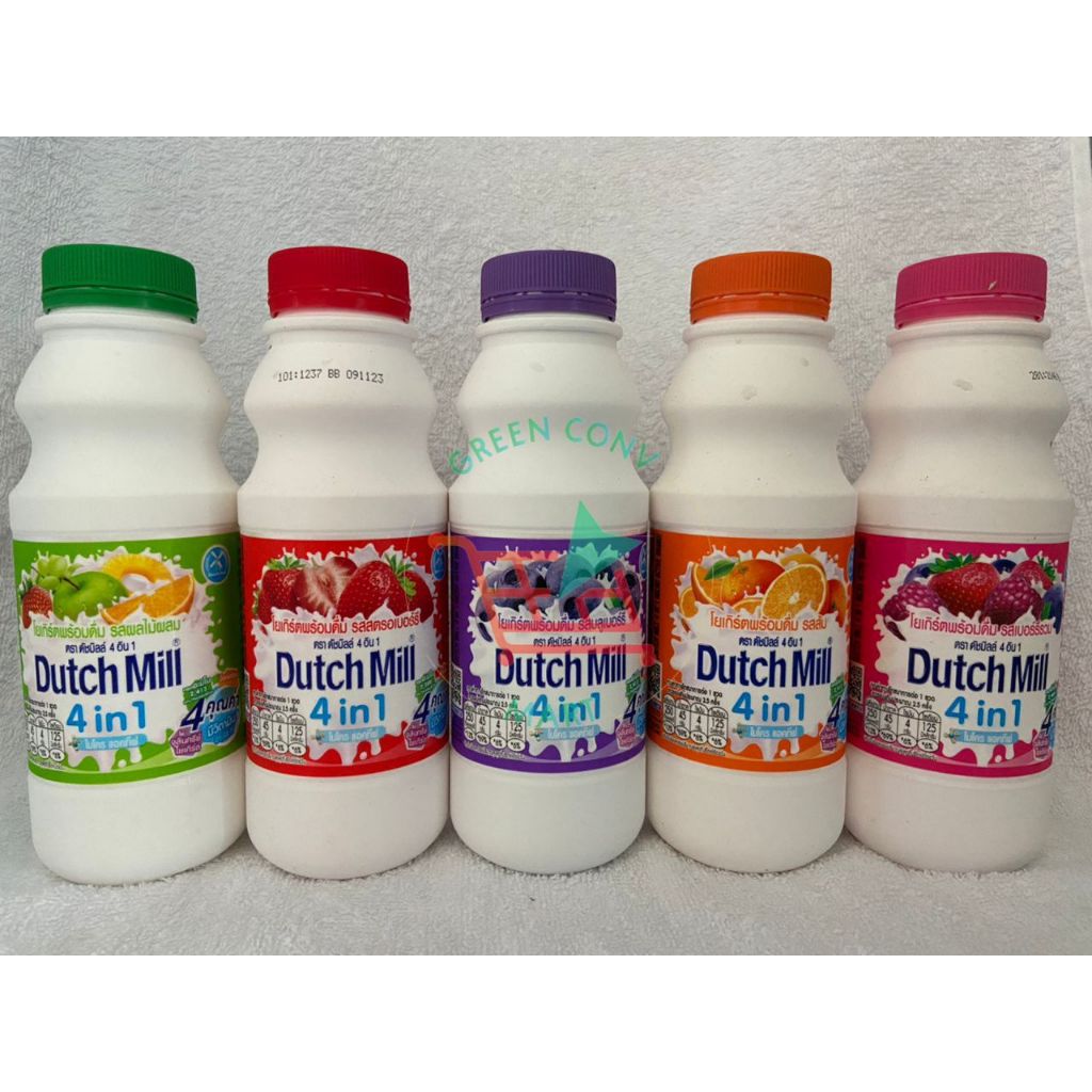 Dutch Mill Yogurt Drink 400ML 4 IN 1 (Made In Thailand) | Shopee Malaysia