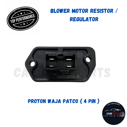 PROTON WAJA PATCO SYSTEM 4 PIN AIRCOND BLOWER MOTOR RESISTOR