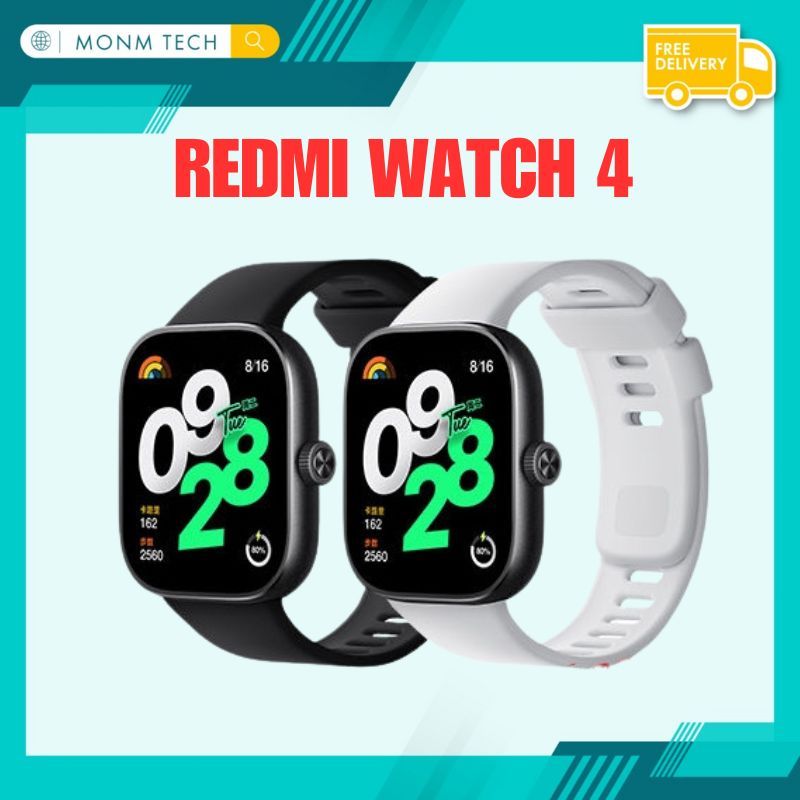 ORIGINAL Xiaomi Redmi Watch 4 Smart Sports Bluetooth Calling NFC Big ...