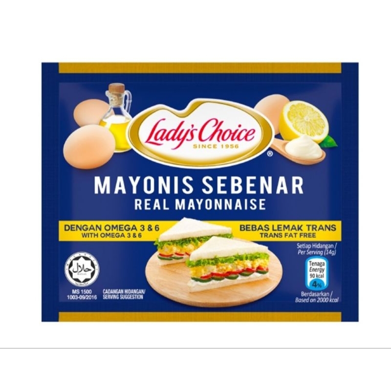Lady's choice Mayonis Sebenar 40g | Shopee Malaysia