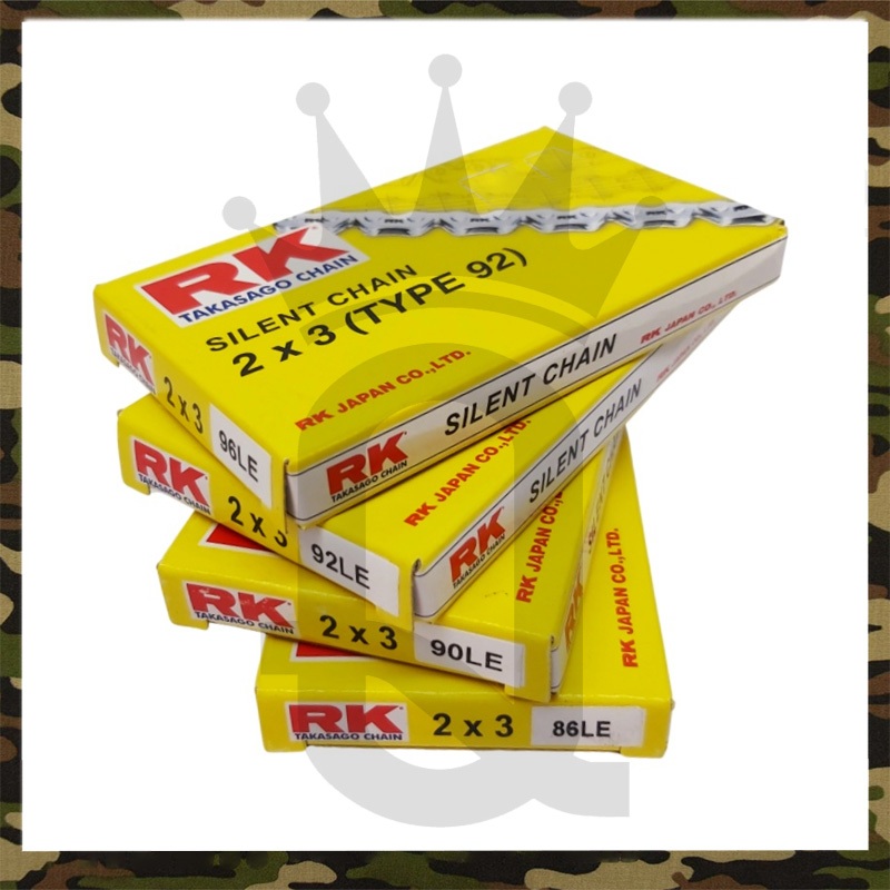 RK SILENT CHAIN TIMING CHAIN 86L 90L 92L 96L 98L 120L RANTAI KECIL ...