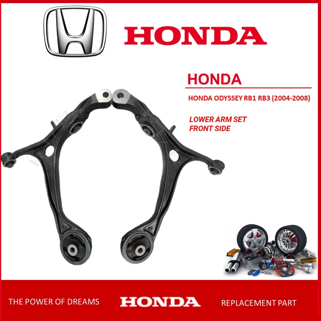 FRONT LOWER ARM SET FOR HONDA ODYSSEY RB1 RB3 2004-2008 | Shopee Malaysia