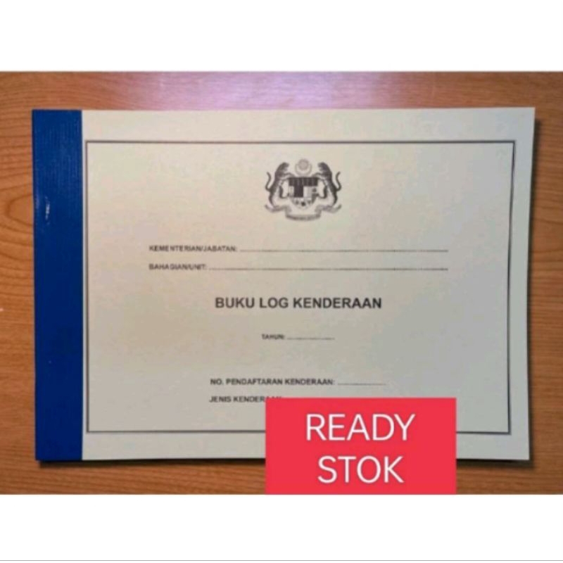 KEW 362 BUKU LOG KENDERAAN Shopee Malaysia