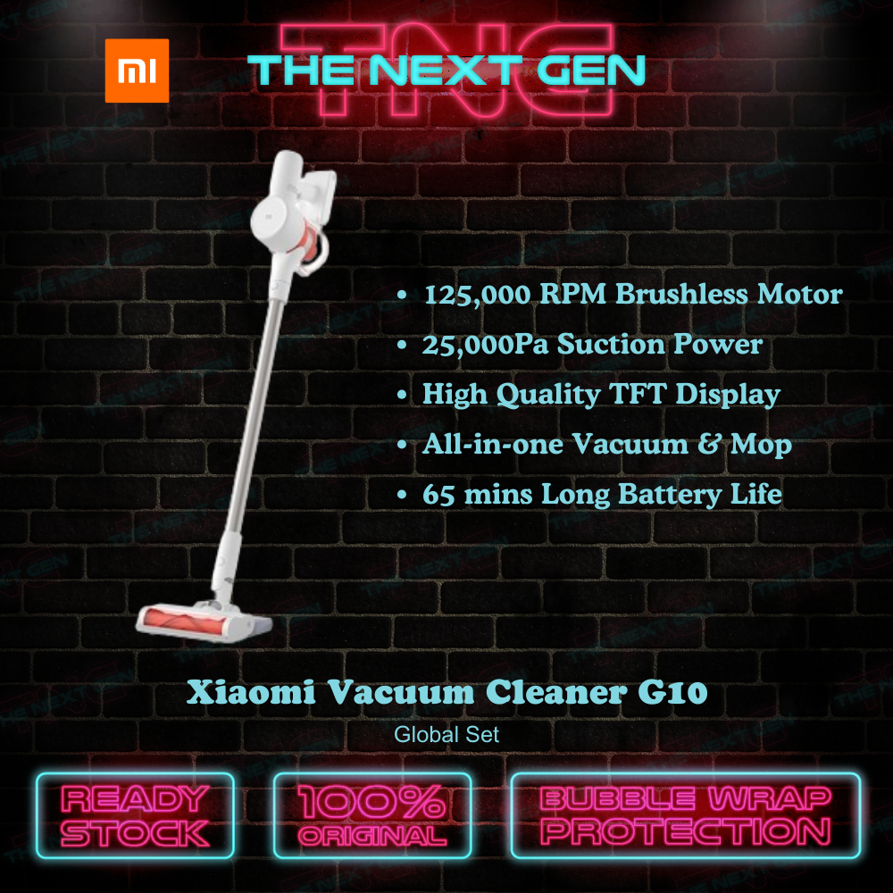 Xiaomi Mi Cordless Handheld Vacuum Cleaner G10 | Shopee Malaysia