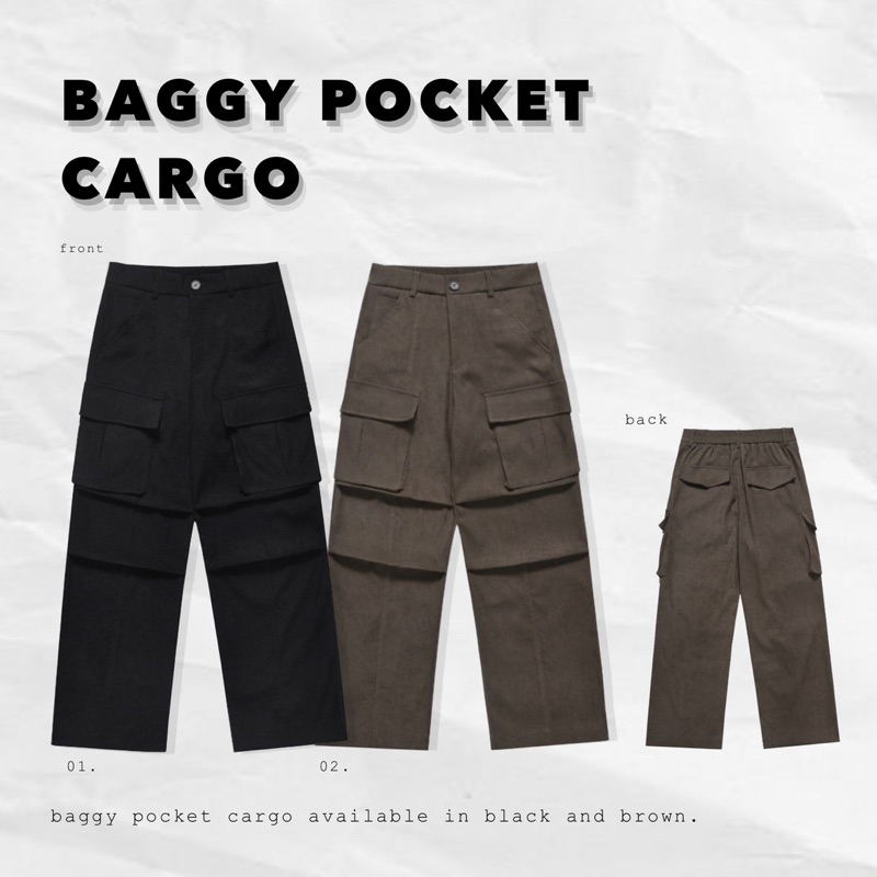 BAGGY POCKET CARGO PANTS