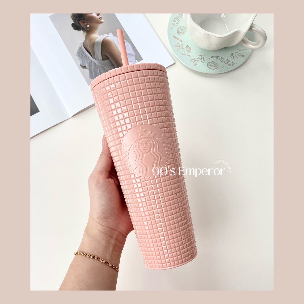 Starbucks Thailand orders Rose Gold Studded and Coral Grid