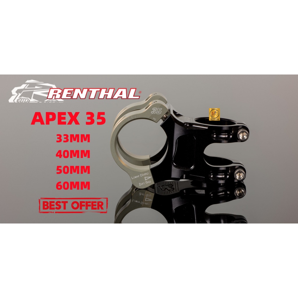 RENTHAL/レンサル APEX35mm 50mmオフセット 生臭い