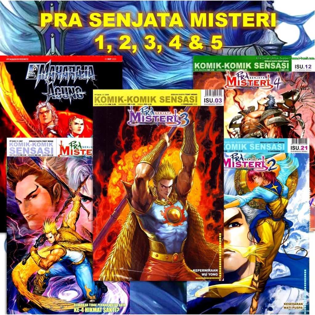 Pra Senjata Misteri 1, 2, 3, (LENGKAP) Dlm Malaysia