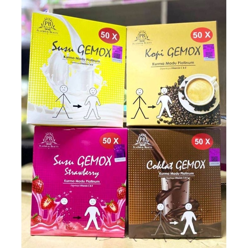 💕SUSU GEMOX ALL FLAVOUR READYY💞 | Shopee Malaysia