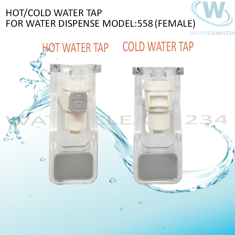Hot / Cold Water Tap For Water Dispenser Model 558 ( Female ) Shopee