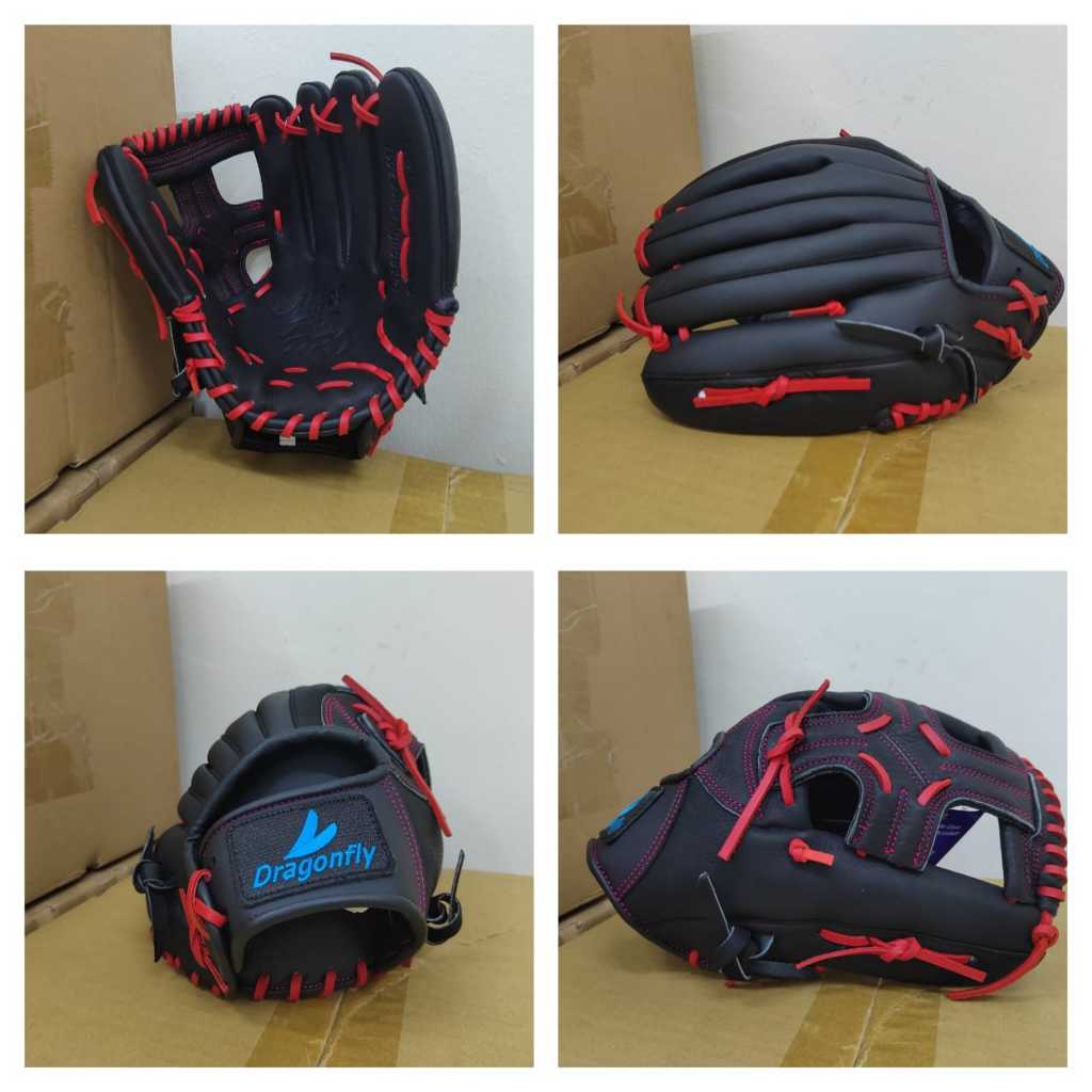 Dragonfly Leather Softball Glove 12.5" RHT FOC SYNTHETIC BALL Shopee