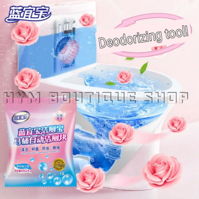 Double Bubble Rose Toilet Fragrance Automatic Cleaner ?????????????????? | Shopee ...