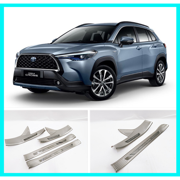 YEE PIN Pedale Acceleratore Antiscivolo Compatibile Con Toyota Corolla Cross, CH-R, Yaris Cross, Corolla E210 (automatica) – In Lega Alluminio, Facile Installazione