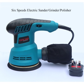 125mm Brush Motor Cordless Orbital Sander Wood Grinder Electric