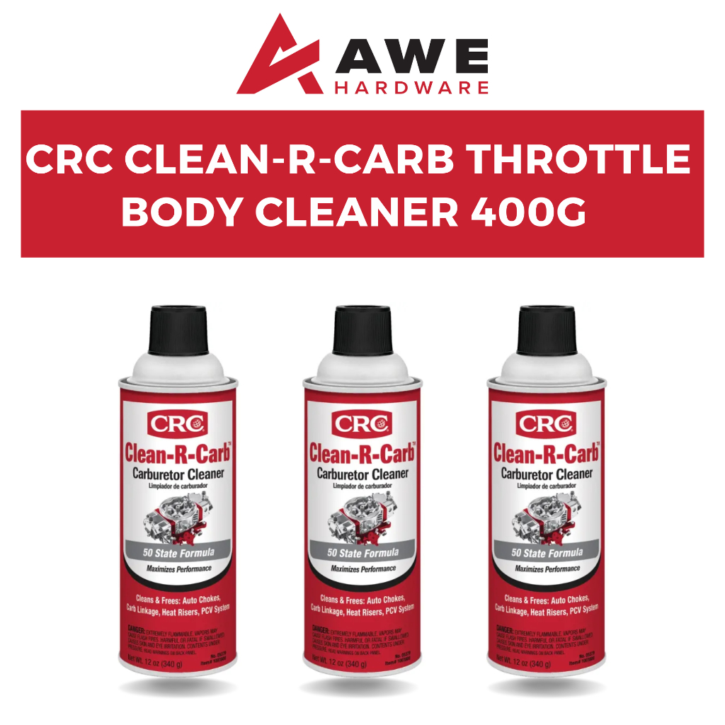 CRC CleanRCarb Throttle Body Carburetor Cleaner WSP400g Performance