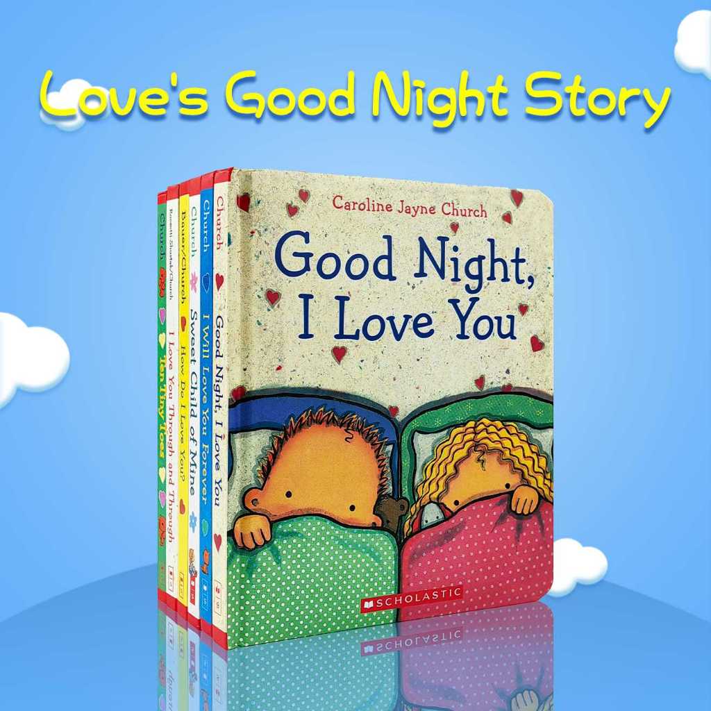 Caroline Jayne Church Good night story board books | Shopee Malaysia