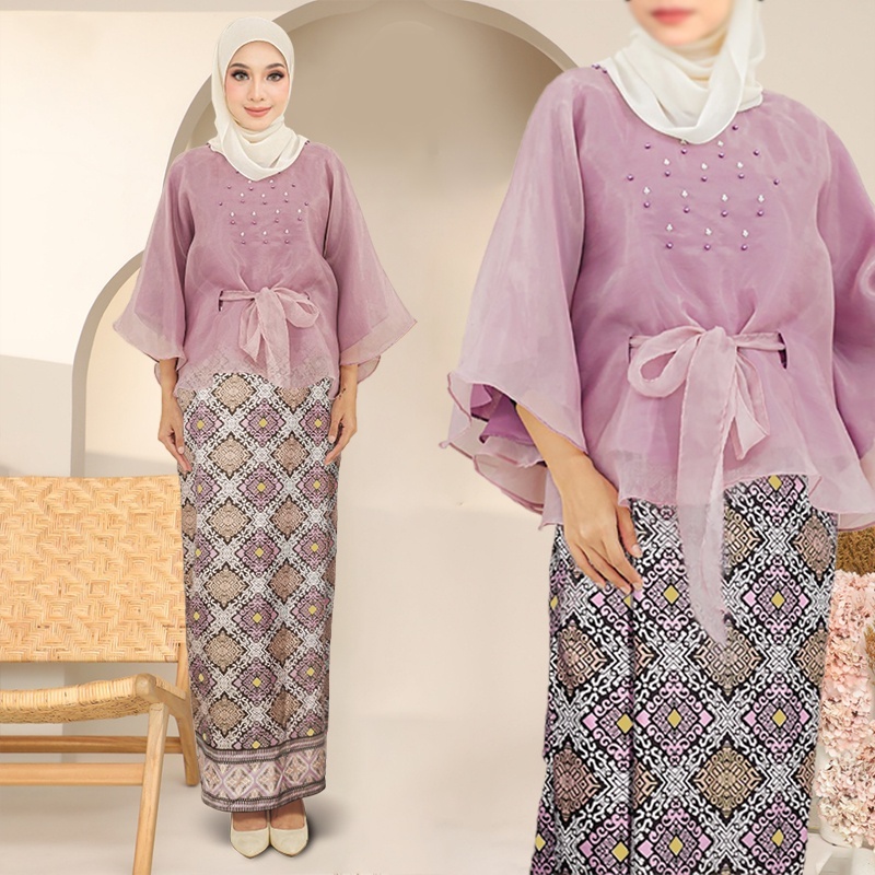 Kurung Songket Kebarung Moden Baju Kurung Moden Nikah Baju Raya Set