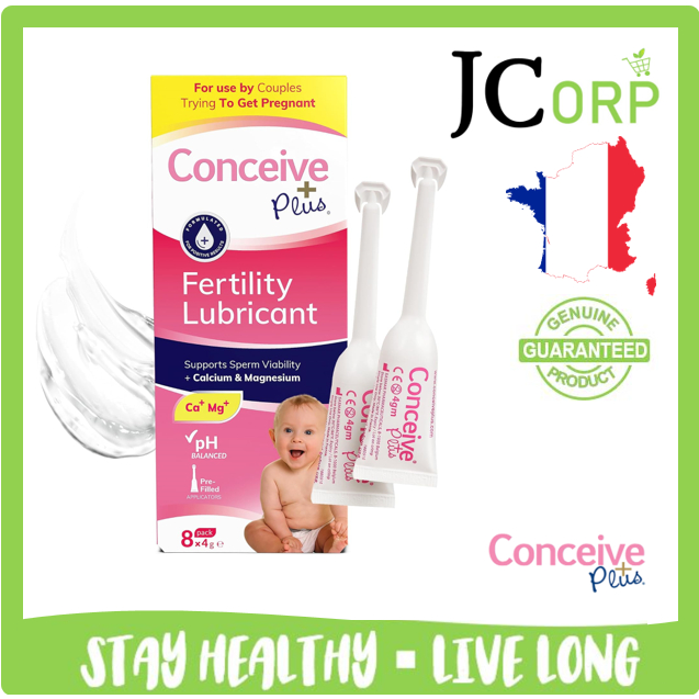 conceive plus fertility lubricant applicators Conceive Plus Fertility Lubricant Pre-Filled Applicators (8 pcs x 4g) –  Babymama – #1 Breastfeeding Store in the Philippines main image 1