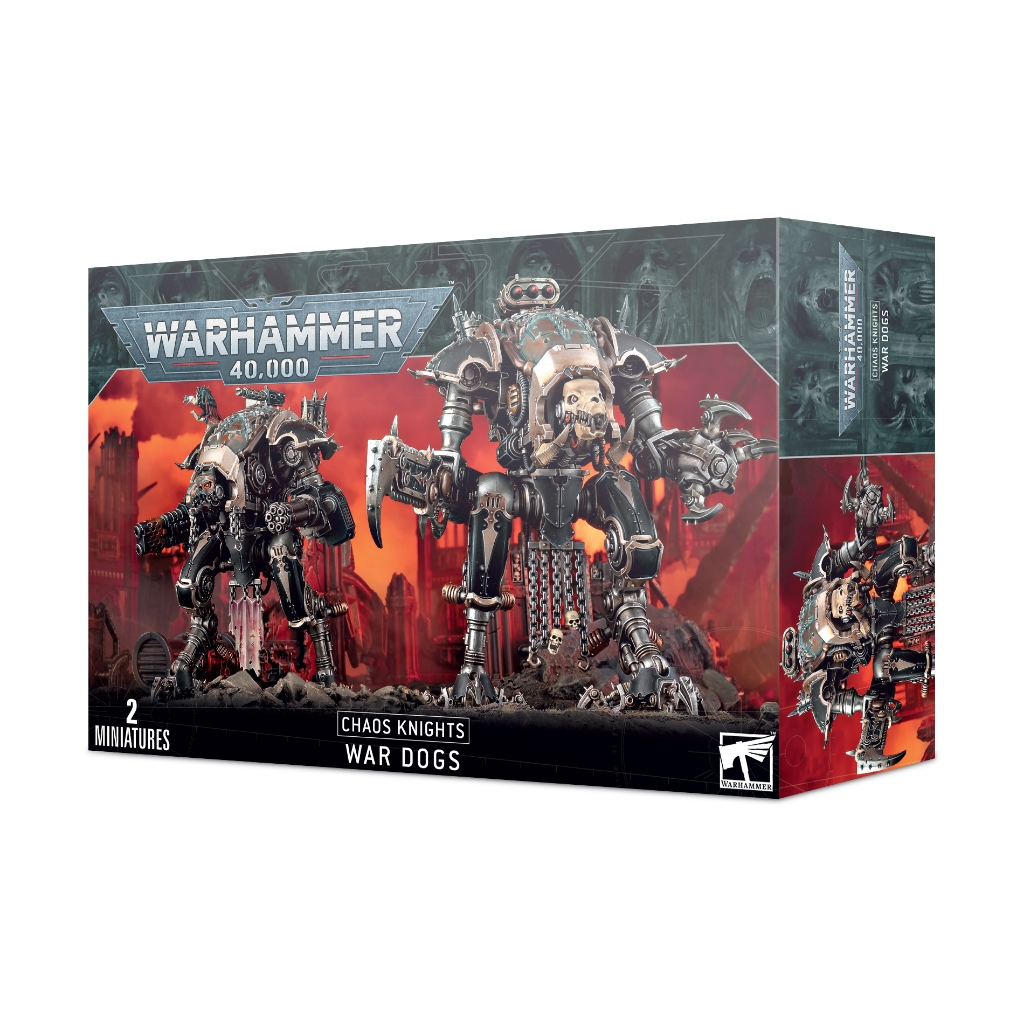 Games Workshop Warhammer 40K Chaos Knights War Dogs Legs Bits - New Unassembled