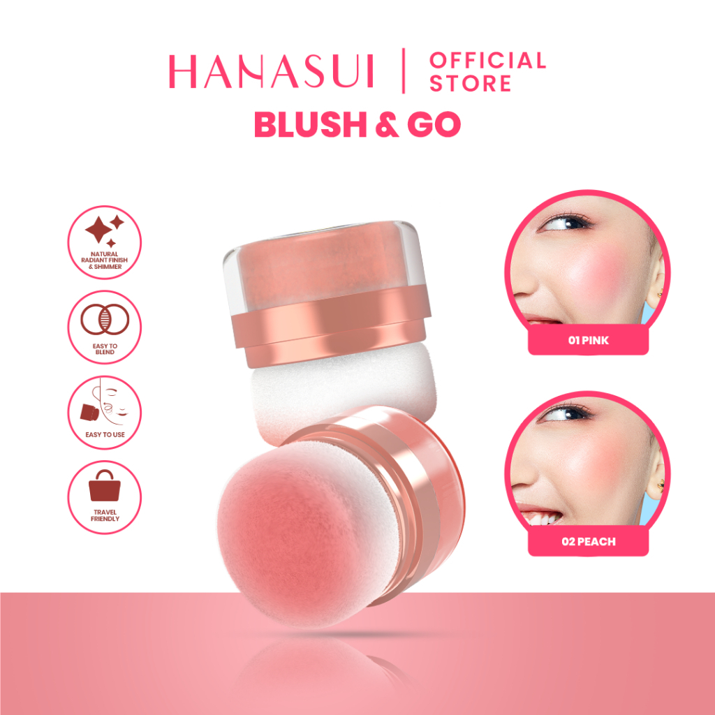 ORIGINAL HANASUI CHEECK BLUSH 100% from Indonesia | Shopee Malaysia