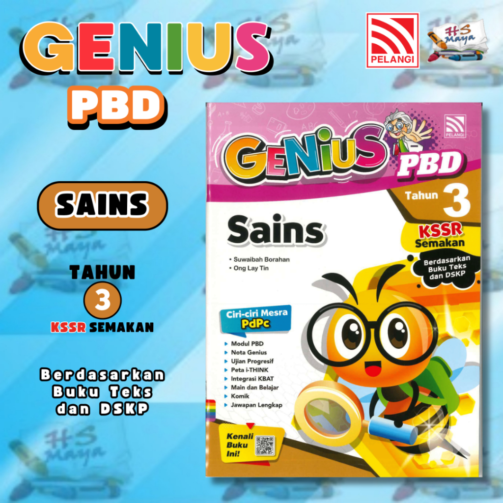 Buku Latihan Genius Pbd Sains Tahun Kssr Semakan Penerbitan Pelangi Shopee Malaysia