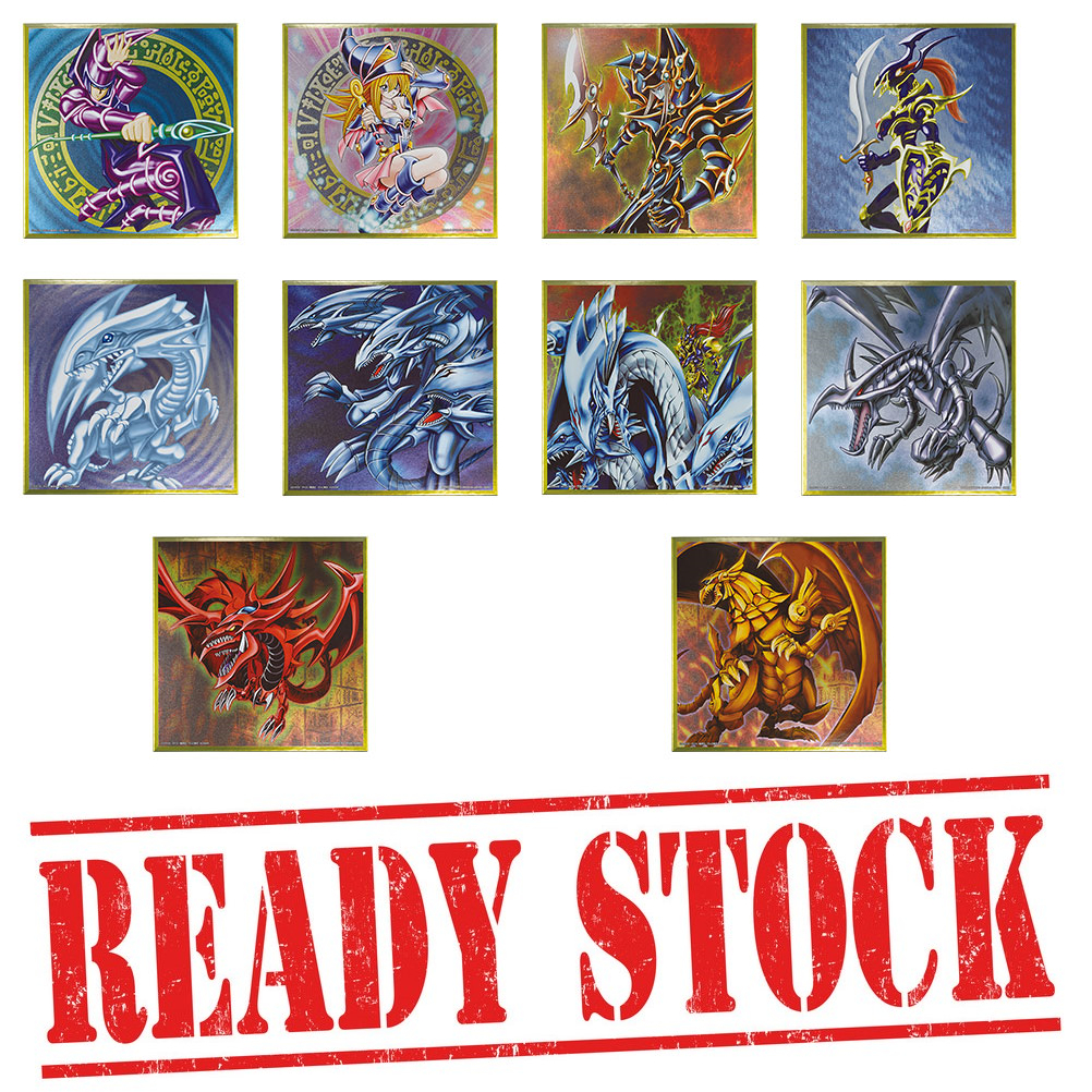 Bandai Ichiban Kuji Yu Gi Oh Vol2 Metalic Shikishi Art Board Set Of 10 Shopee Malaysia 5982