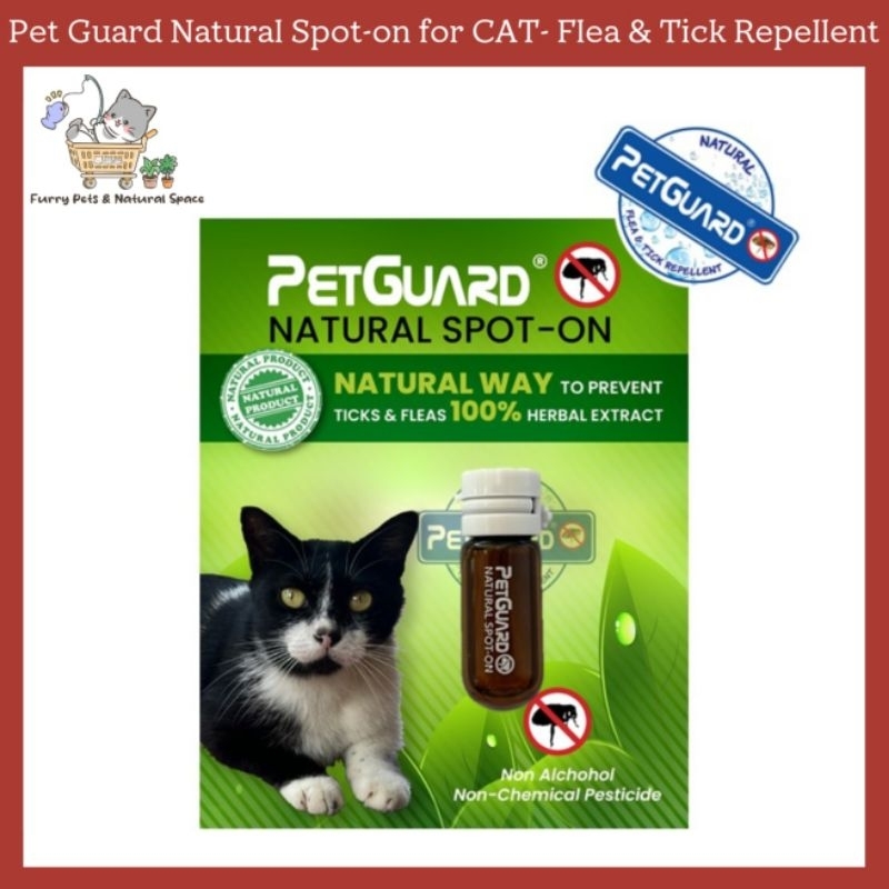Pet Guard Natural Spoton for Cat Tick & Flea Repellent Shopee Malaysia