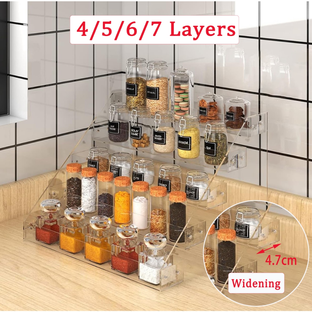 Nail Polish Display Rack Acrylic Perfume Display Rack Makeup Organiser ...
