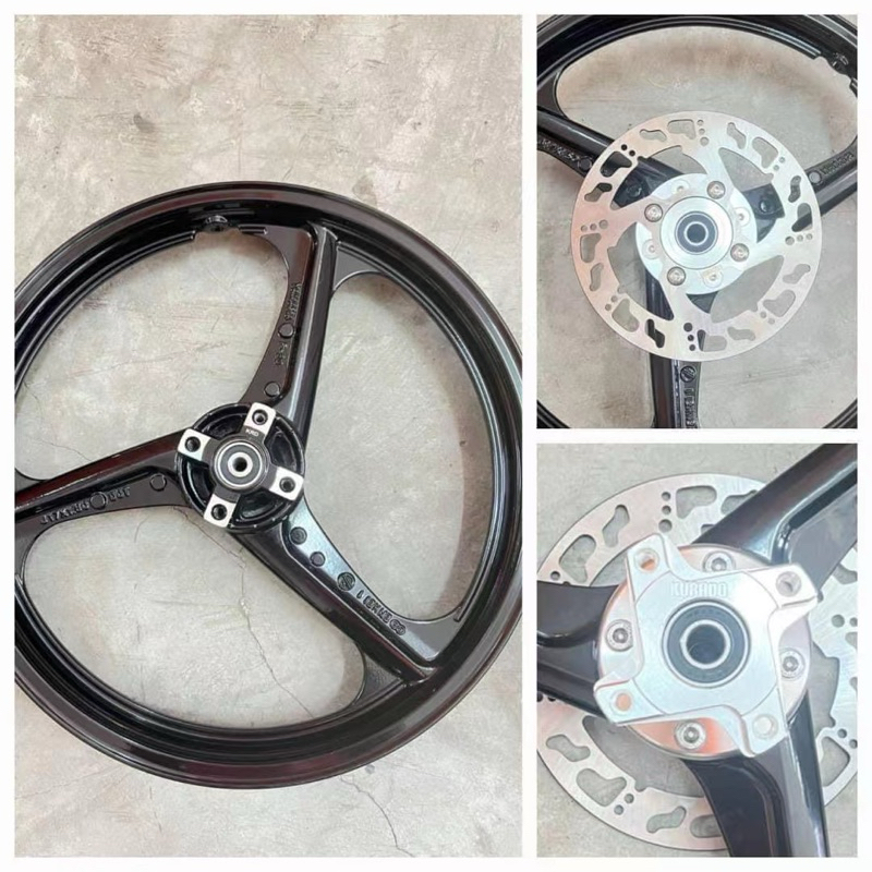 ENKEI RIM CUSTOM 3 BATANG Y15/Y16/LC135 1.60/1.60-17 SIAP DISC THAI ...
