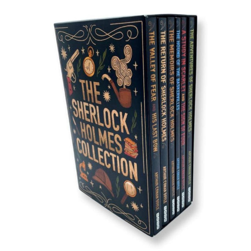 (100% Original) The Sherlock Holmes Collection 6 Books Box Set | Shopee ...