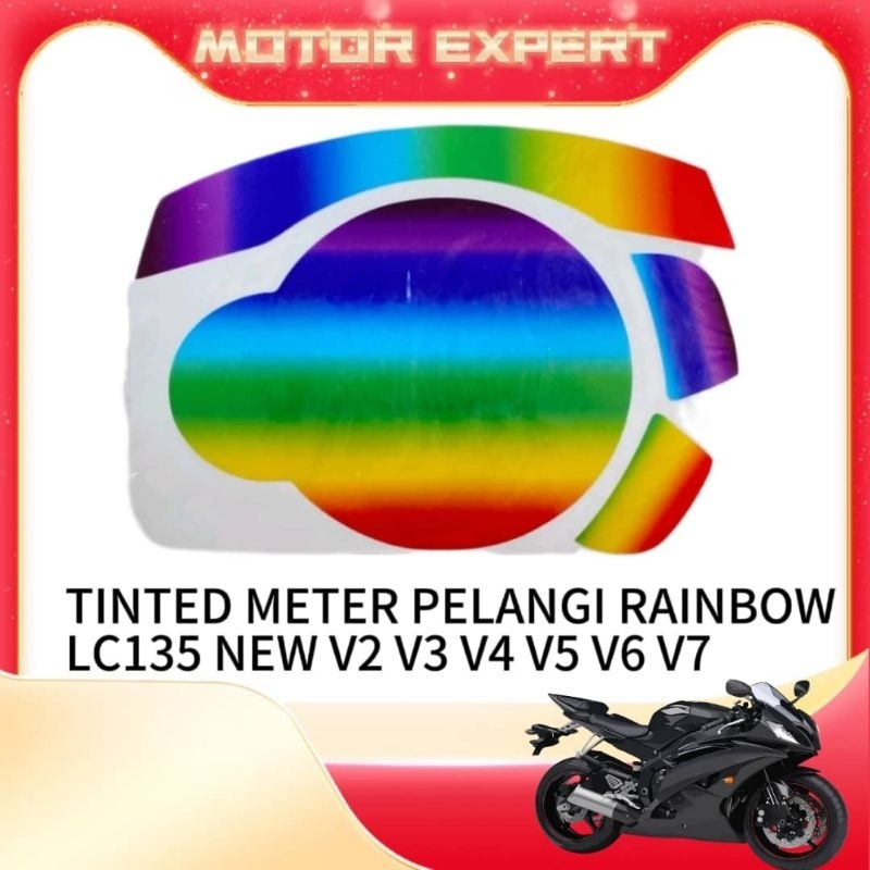 TINTED METER PELANGI RAINBOW LC135 NEW V2 V3 V4 V5 V6 V7 | Shopee Malaysia