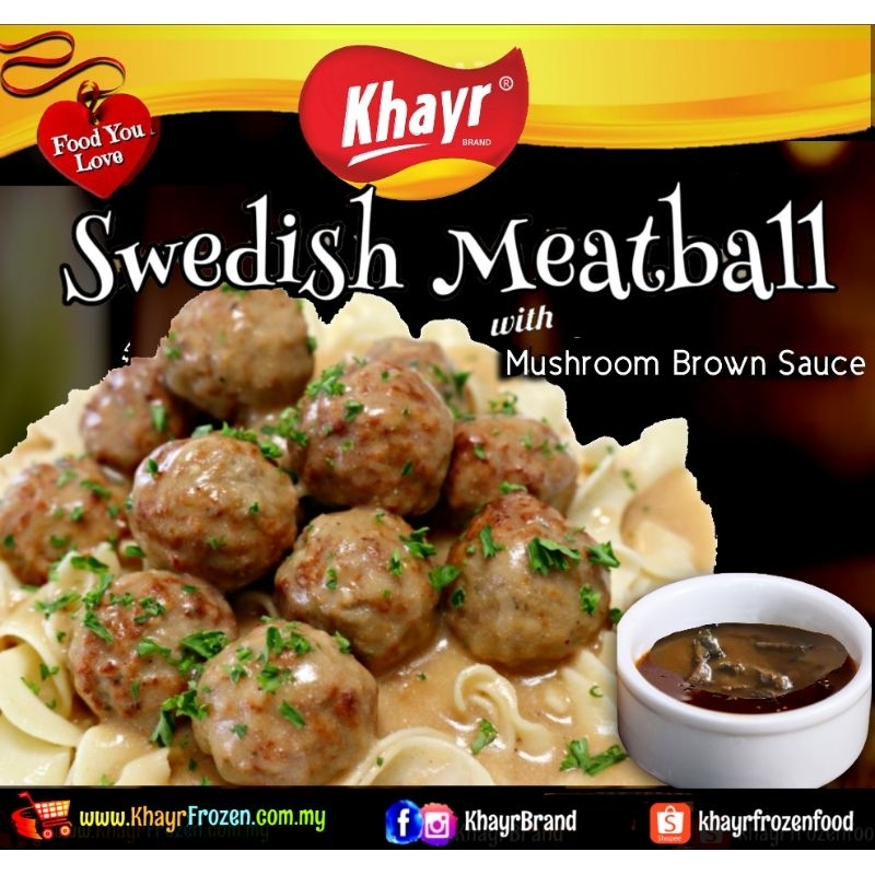 [Khayr Frozen] SWEDISH MEATBALL ala IK£ from MacFood Viral Halal
