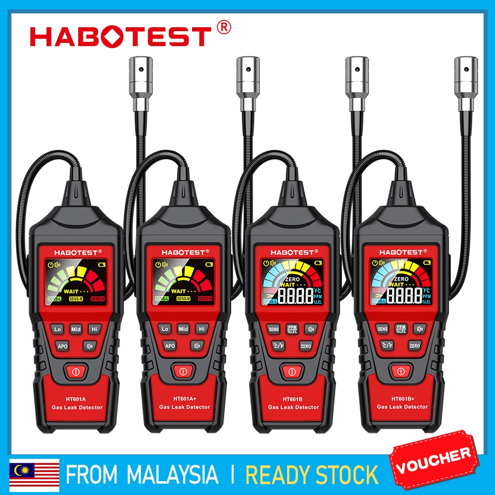 HABOTEST💥HT601 Professional Gas Detector Combustible Gas Leak Detector