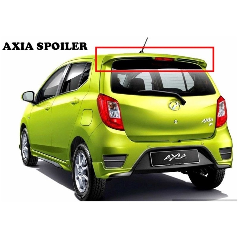 Perodua Axia Abs Spoiler Shopee Malaysia