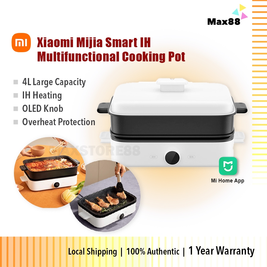 Xiaomi Mijia Smart IH Multifunctional Cooking Pot Electric Multi Cooker MJLLG01 Shopee Malaysia
